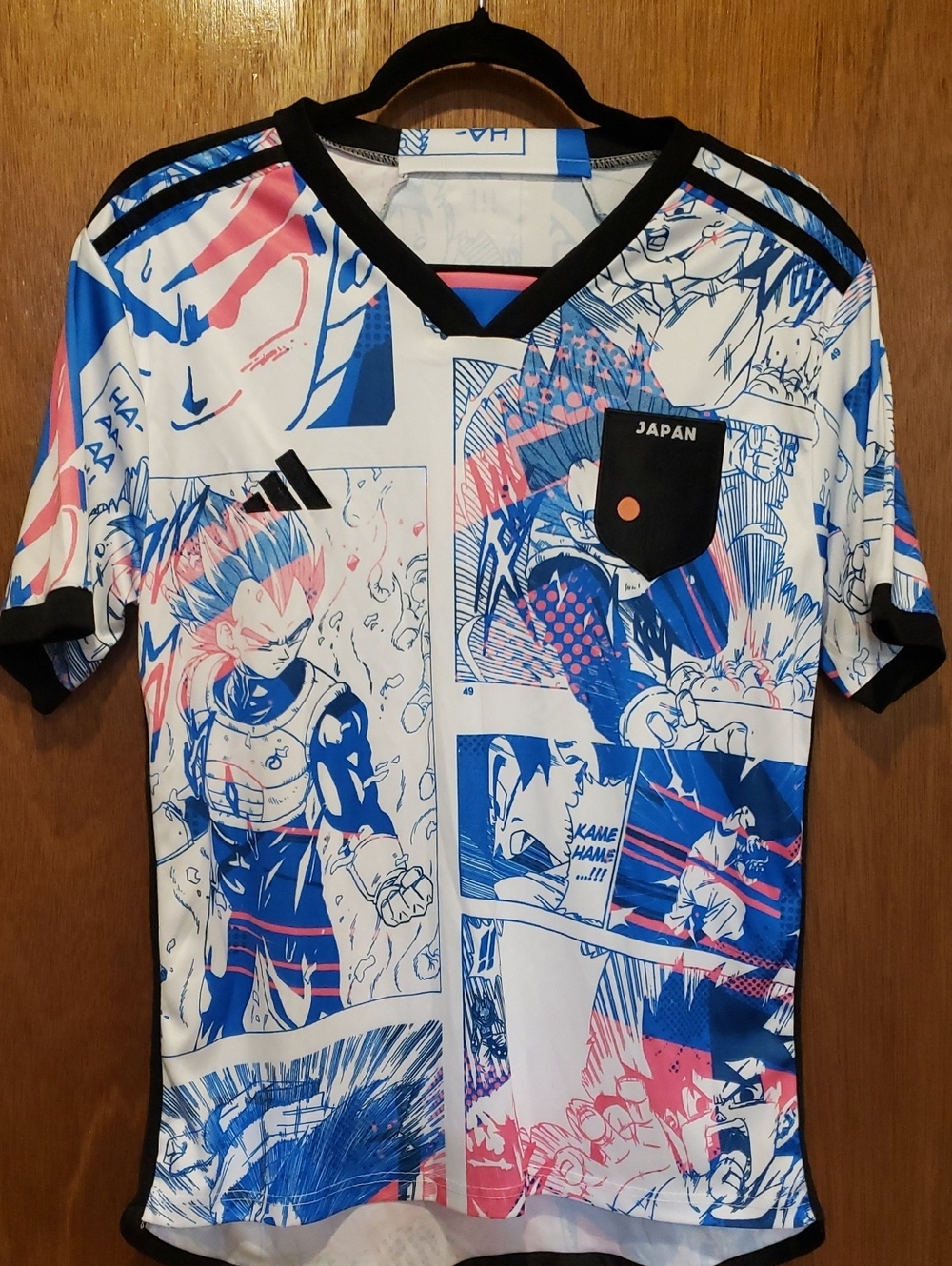 Adidas Mens S Dragon Ball Z Soccer SE Jersey.